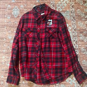 Long sleeve embroidered shirt